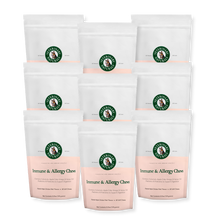 Load image into Gallery viewer, Immune & Allergy Chews 9 Pack 50% Off