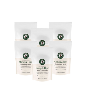 Hemp & Hips Senior Large Breed 6 Pack